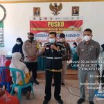 Vaksinasi Covid-19 di Desa Lodaya Dihadiri Camat Randudongkal, Kepala Puskesmas Kalimas, dan Kepala Desa Lodaya