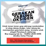 GERAKAN TABUNG OKSIGEN “GRATIS”