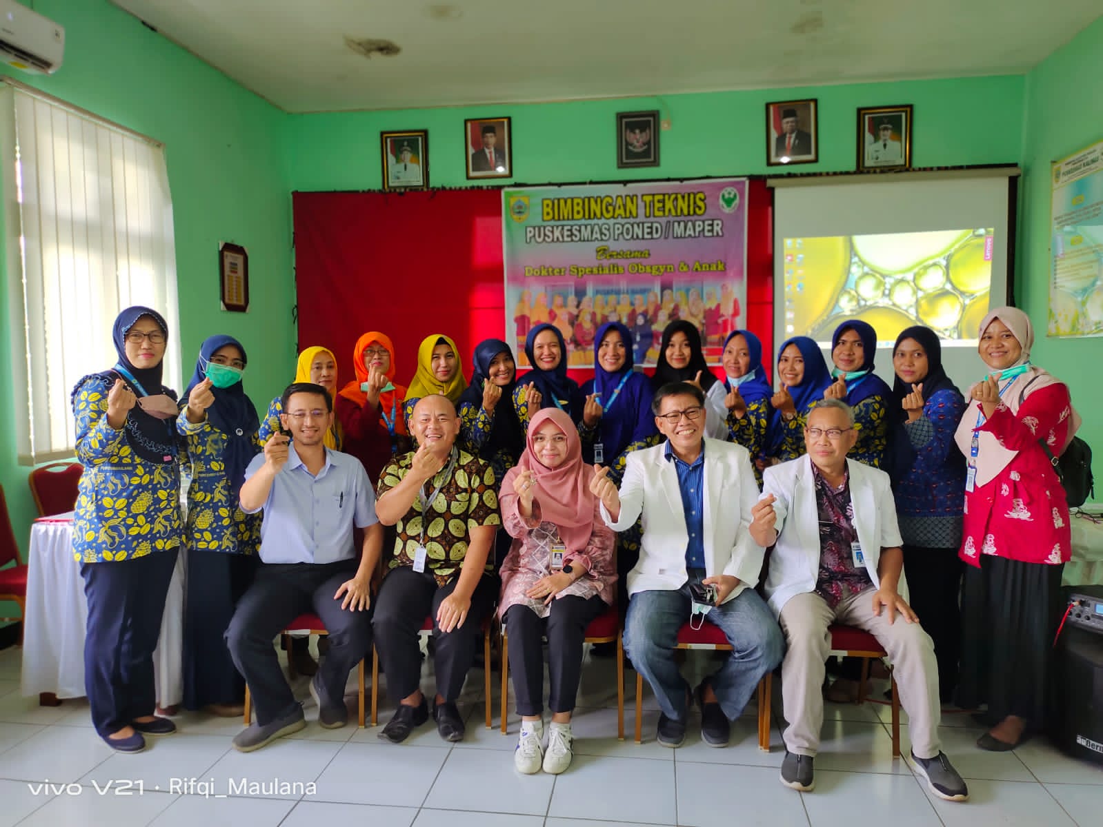 BIMBINGAN TEKNIS PUSKESMAS PONED/MAMPU PERSALINAN BERSAMA DOKTER SPESIALIS OBGYN DAN ANAK